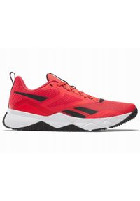 Reebok - Buty na trening do biegania męskie REEBOK NANOFLEX TRAINER dla aktywnych. Kolor: czerwony. Sport: fitness #1