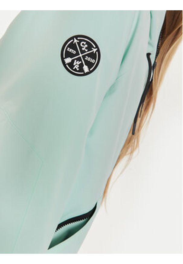 Colourwear Kurtka narciarska 7010319 Zielony Regular Fit. Kolor: zielony. Materiał: syntetyk. Sport: narciarstwo