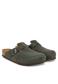 Birkenstock Klapki Boston 1032724 Zielony ciemny. Kolor: zielony. Materiał: skóra #4