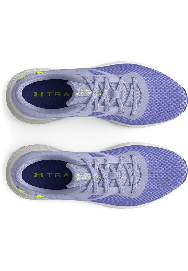 Buty Under Armour Ua W Charged Aurora 2, Kobiety. Kolor: niebieski. Materiał: materiał. Sport: turystyka piesza