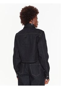 Remain Kurtka jeansowa Denim Cropped RM2177 Czarny Regular Fit. Kolor: czarny. Materiał: bawełna #5