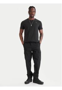 G-Star RAW - G-Star Raw T-Shirt Base-S D16412-336-6484 Czarny Regular Fit. Kolor: czarny. Materiał: bawełna #6