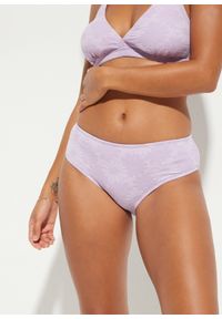 bonprix - Figi bikini. Kolor: fioletowy. Materiał: materiał