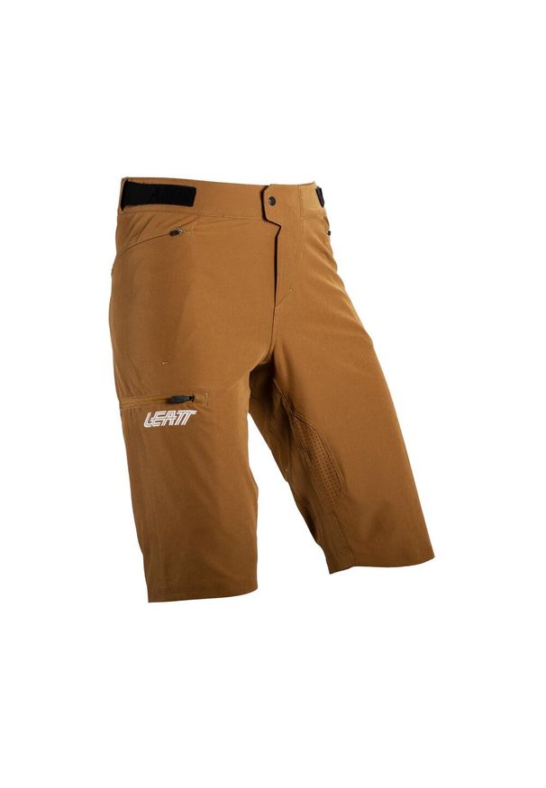 Spodenki rowerowe LEATT Shorts MTB Enduro 1.0. Kolor: brązowy, wielokolorowy, beżowy. Sport: kolarstwo