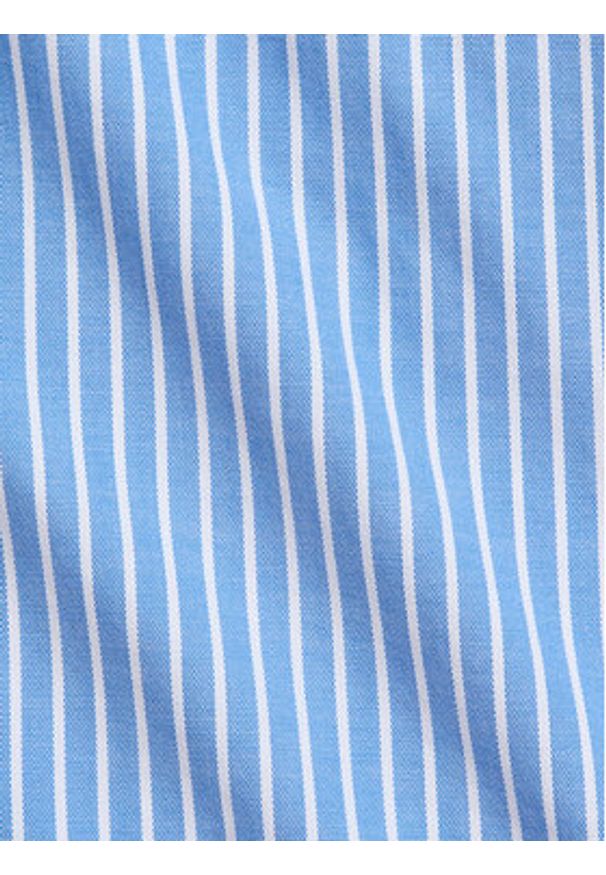 Polo Ralph Lauren Koszula 710886462004 Niebieski Custom Fit. Typ kołnierza: polo. Kolor: niebieski. Materiał: bawełna