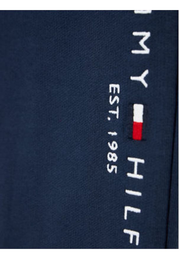TOMMY HILFIGER - Tommy Hilfiger Spodnie dresowe Essential KS0KS00214 Granatowy Regular Fit. Kolor: niebieski. Materiał: bawełna