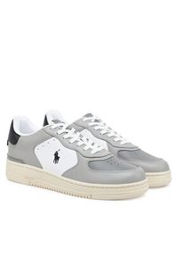 Polo Ralph Lauren Sneakersy Master CRT 809960988004 Szary. Kolor: szary. Materiał: skóra #3
