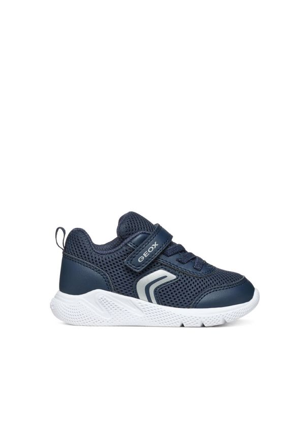 Sneakersy dla chłopców Geox Sprintye. Kolor: niebieski. Sezon: lato. Sport: turystyka piesza