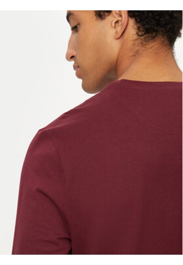 U.S. Polo Assn. Longsleeve MUP2184 Czerwony Regular Fit. Typ kołnierza: polo. Kolor: czerwony. Materiał: bawełna. Długość rękawa: długi rękaw