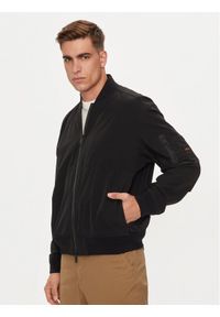 BOSS - Boss Kurtka bomber Obear 50521480 Czarny Regular Fit. Kolor: czarny. Materiał: syntetyk #1