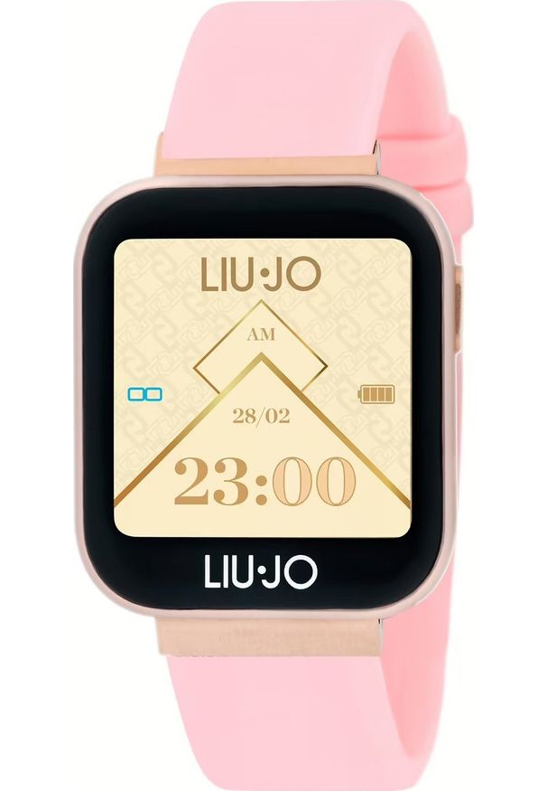Smartwatch Liu Jo Smartwatch damski LIU JO SWLJ105 różowy pasek. Rodzaj zegarka: smartwatch. Kolor: różowy