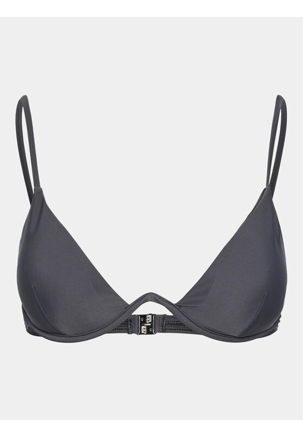 Pieces Góra od bikini Anni 17148231 Szary. Kolor: szary. Materiał: syntetyk
