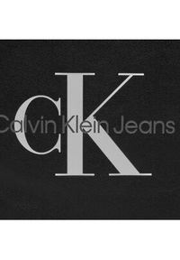 Calvin Klein Jeans Saszetka Monogram Soft Reporter 22 K50K511503 Czarny. Kolor: czarny. Materiał: skóra #5