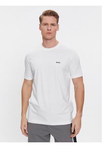 BOSS - Boss T-Shirt 50506373 Biały Regular Fit. Kolor: biały. Materiał: bawełna