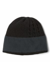 columbia - Czapka Zimowa Unisex Columbia Agate Pass Cable Knit Beanie. Kolor: czarny. Sezon: zima. Styl: sportowy