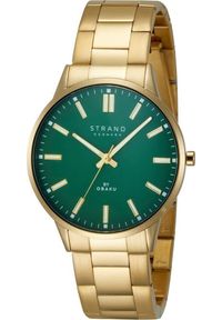 Zegarek męski Strand S747GXGESG złoty. Kolor: złoty #1