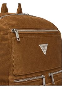 Guess Jeans Plecak CWBEO-GUESS-B-006-09 Brązowy. Kolor: brązowy. Materiał: skóra #4