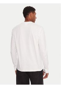 Reebok Longsleeve RK25138CCM Biały Regular Fit. Kolor: biały. Materiał: bawełna. Długość rękawa: długi rękaw
