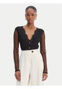 Morgan Body 261-TPLAZA Czarny Slim Fit. Kolor: czarny. Materiał: syntetyk #1