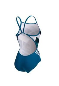 Strój Kąpielowy damski Arena Planet Swimsuit Super Fly. Kolor: biały. Materiał: materiał