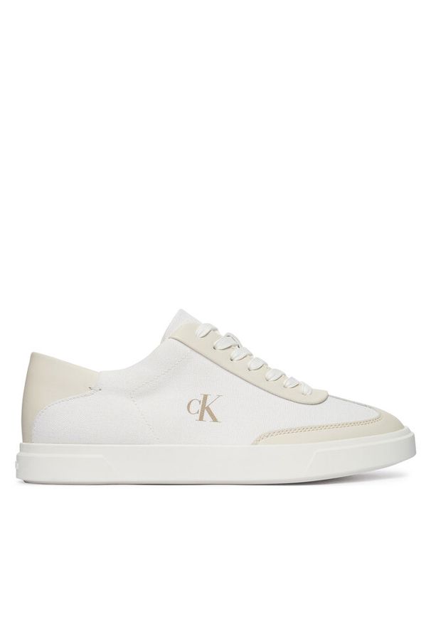 Sneakersy Calvin Klein. Kolor: biały