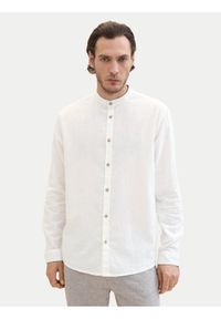 Tom Tailor Koszula 1040140 Biały Regular Fit. Kolor: biały. Materiał: bawełna #1