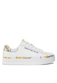 Versace Jeans Couture Sneakersy 75VA3SK5 Biały. Kolor: biały