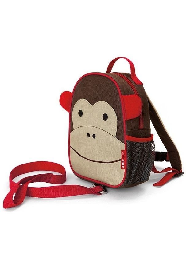 Skip Hop Plecak Baby Zoo Małpa. Wzór: paski. Styl: street, młodzieżowy