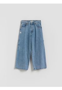 Reserved - Classic denim baggy - niebieski. Kolor: niebieski