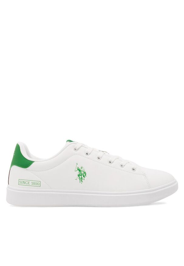 U.S. Polo Assn. Sneakersy BYRON001 Biały. Kolor: biały. Materiał: skóra