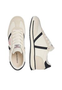 Guess Jeans Sneakersy CWBEO-DELAND-02 WE Écru. Materiał: materiał #5