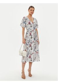 Desigual Sukienka letnia Camisero 24WWVWXA Kolorowy Regular Fit. Materiał: wiskoza. Wzór: kolorowy. Sezon: lato #5