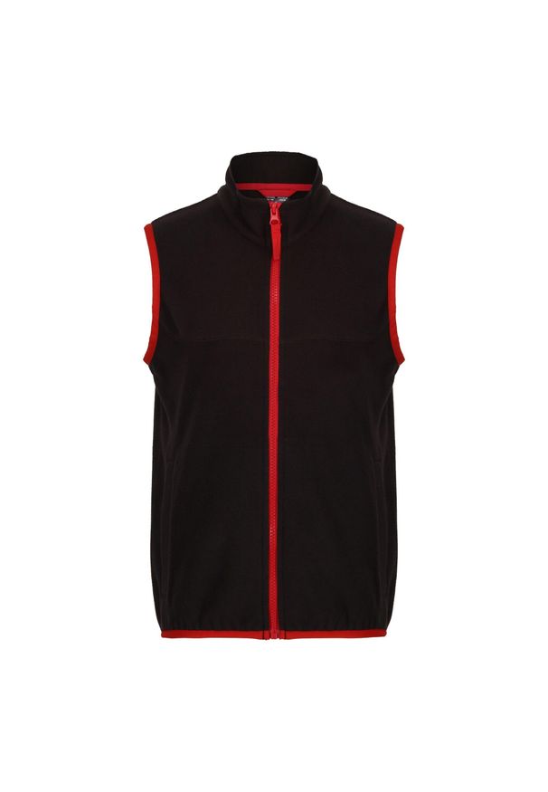 Regatta - Ocieplana Dziecięca Mikropolar. Kolor: czarny. Styl: sportowy