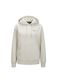 Damska bluza z kapturem JJXX Abbie Rel Every Brush. Typ kołnierza: kaptur. Kolor: beżowy, wielokolorowy, biały. Materiał: polar. Sezon: zima #1