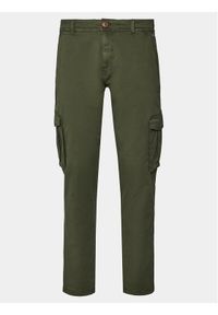 Blend Spodnie materiałowe 20716450 Zielony Slim Fit. Kolor: zielony. Materiał: bawełna