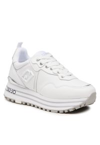 Sneakersy Liu Jo Maxi Wonder 01 BA3013 P0102 White 01111. Kolor: biały. Materiał: skóra #1