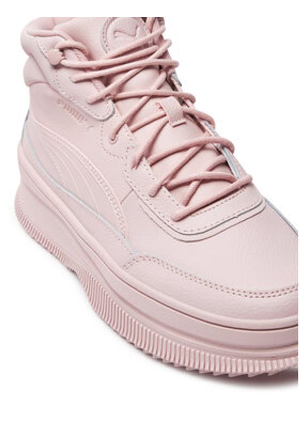 Puma Sneakersy Mayra 392316 09 Różowy. Kolor: różowy. Materiał: skóra