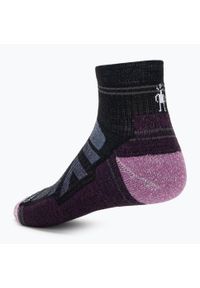 Skarpety trekkingowe Smartwool Hike Light Cushion Ankle. Kolor: fioletowy, wielokolorowy, czarny, czerwony