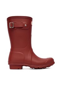 Hunter Kalosze Original Short WFS1000RMA Czerwony. Kolor: czerwony. Materiał: kauczuk