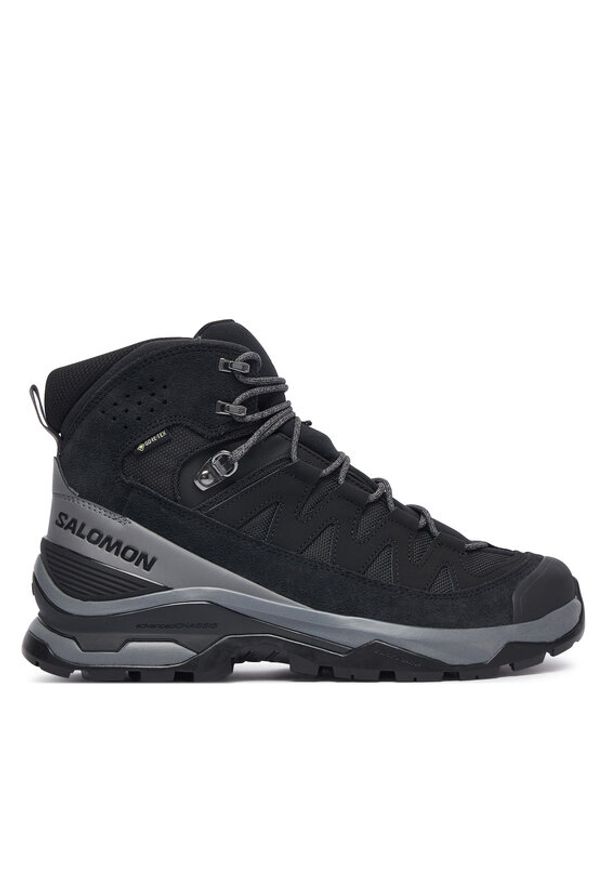 salomon - Salomon Trekkingi Quest Echo Gtx M L49212700 Czarny. Kolor: czarny. Materiał: skóra, zamsz
