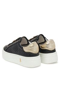 Patrizia Pepe Sneakersy PPJ306 31 Czarny. Kolor: czarny. Materiał: skóra #5