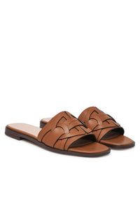 Coccinelle Klapki E4 SVP 17 01 01 Brązowy. Kolor: brązowy. Materiał: skóra #6