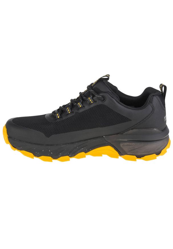 skechers - Buty do chodzenia męskie Skechers Max Protect. Zapięcie: sznurówki. Kolor: wielokolorowy, czarny. Materiał: materiał, syntetyk, tkanina. Szerokość cholewki: normalna. Sport: turystyka piesza