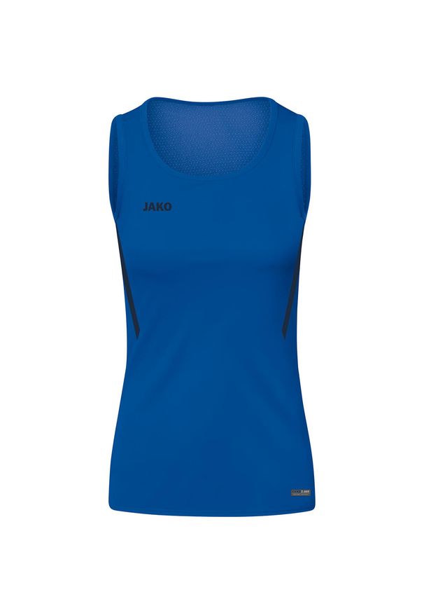 Dziewczęca koszulka typu tank top Jako top Challenge. Kolor: niebieski. Sport: piłka nożna