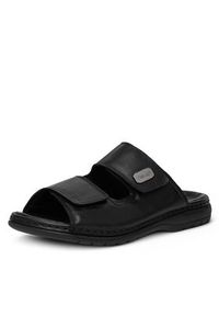 Rieker Klapki 25590-00 Czarny. Kolor: czarny. Materiał: skóra #2