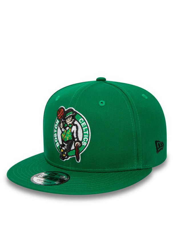 New Era Czapka z daszkiem Nba Rear Logo 950 Celtics 60503474 Zielony. Kolor: zielony. Materiał: materiał