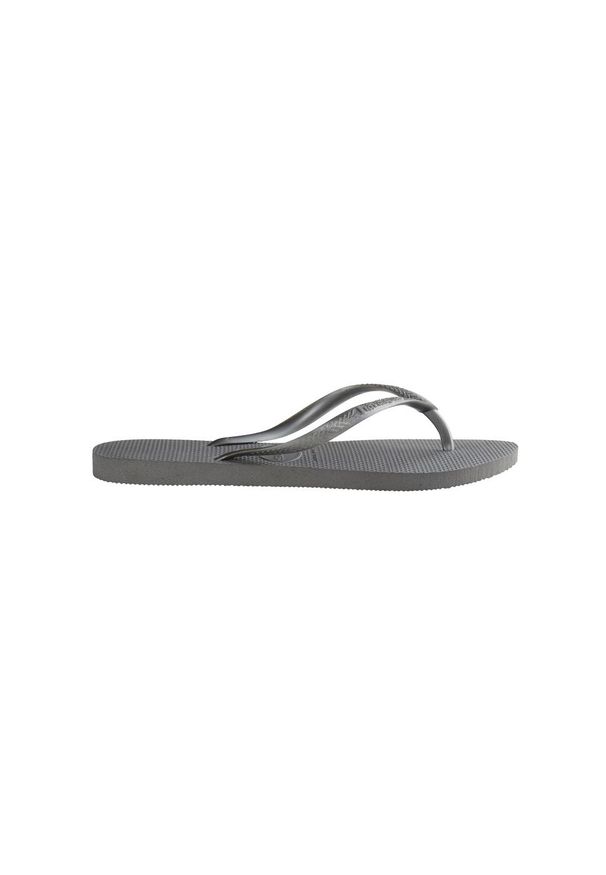 Klapki damskie Havaianas Slim. Kolor: szary. Sezon: lato. Styl: sportowy