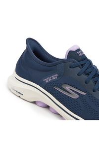 skechers - Skechers Sneakersy Gowalk 7 125233/NVLV Granatowy. Kolor: niebieski #5