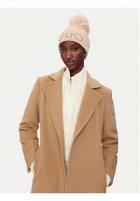 Liu Jo Czapka 2F4054 M0300 Beżowy. Kolor: beżowy. Materiał: wełna #6