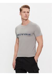 Emporio Armani Underwear T-Shirt 111035 4R516 05543 Szary Regular Fit. Kolor: szary. Materiał: bawełna